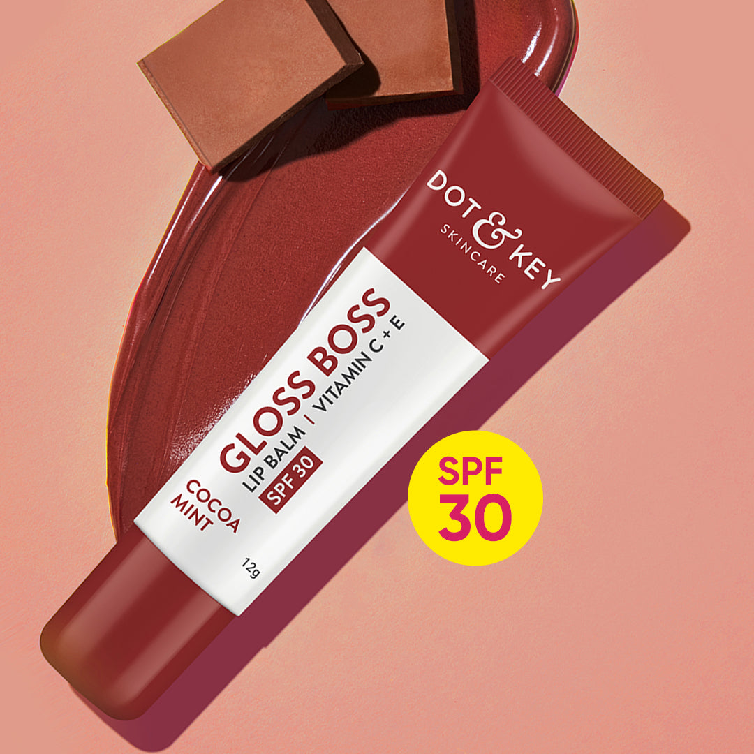 Dot and key Spf 30 Vitamin C+E Cocoa Lip Balm