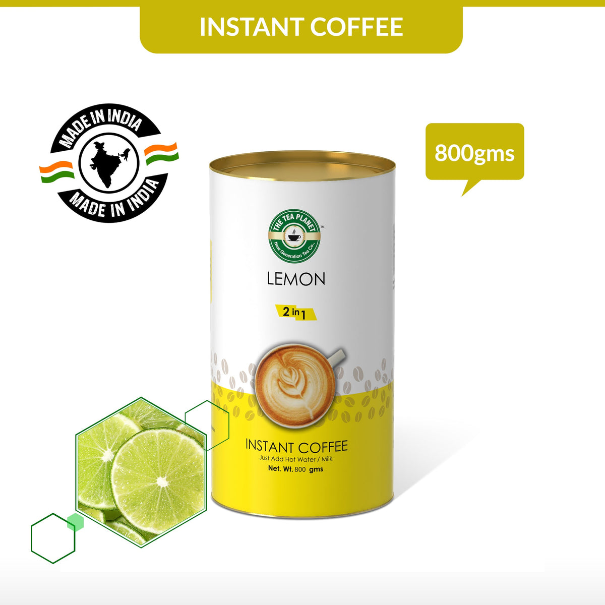 Lemon Coffee Coffee Premix (2 in 1) - PUSHMYCART