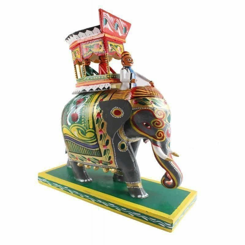 Kondapalli Traditional Ambari Elephant | Big Size – PUSHMYCART