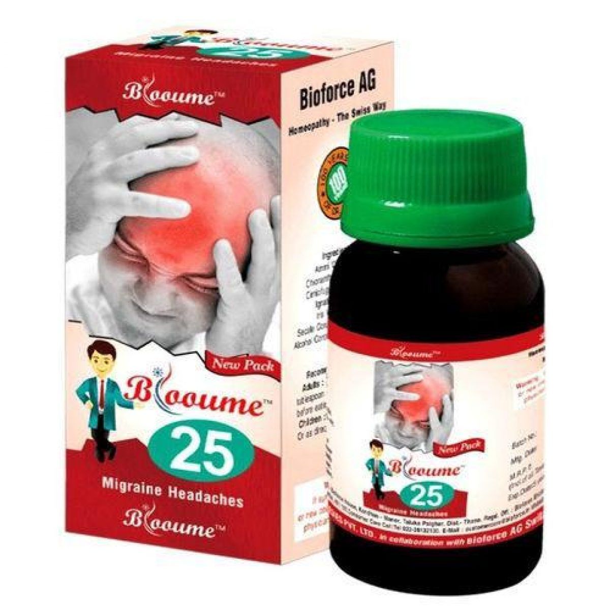 Bioforce Blooume 25 Migrainosan Drop 30ml
