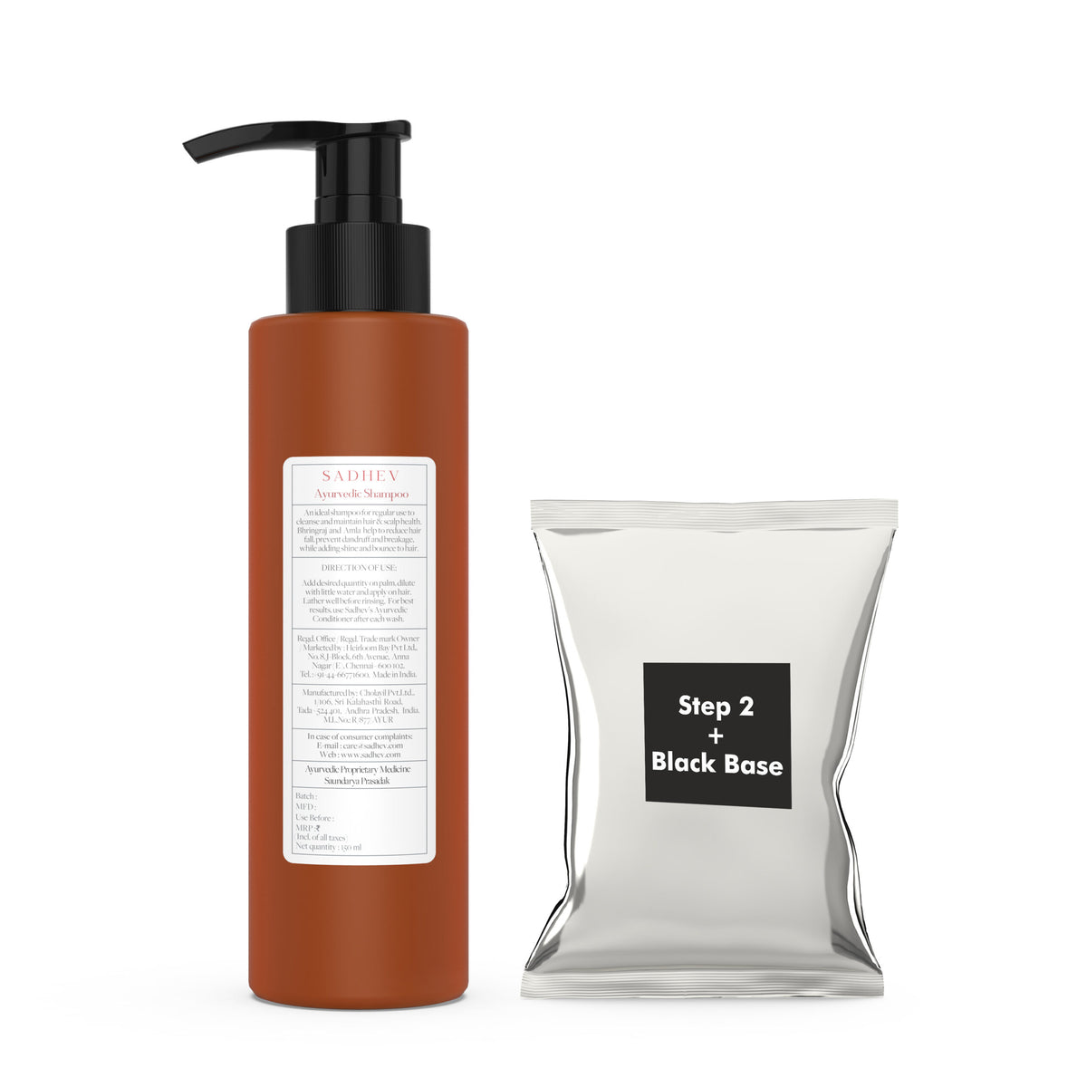 Sadhev The Ayurvedic Hair Colour Duo