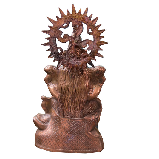 Bronze Lakshmi Devi Idol - PUSHMYCART
