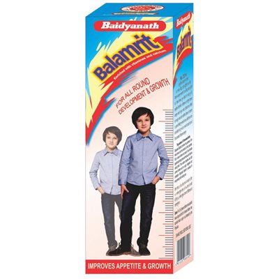 4 X Baidyanath  Balamrit  - 200ml - PUSHMYCART