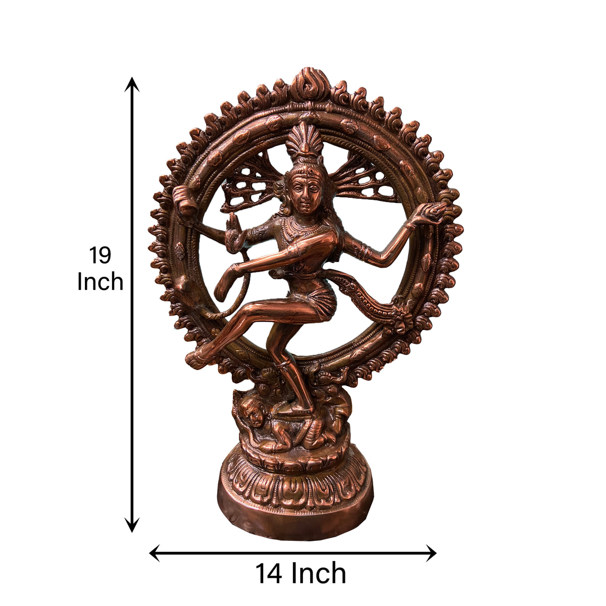 Bronze Nataraja Idol - PUSHMYCART