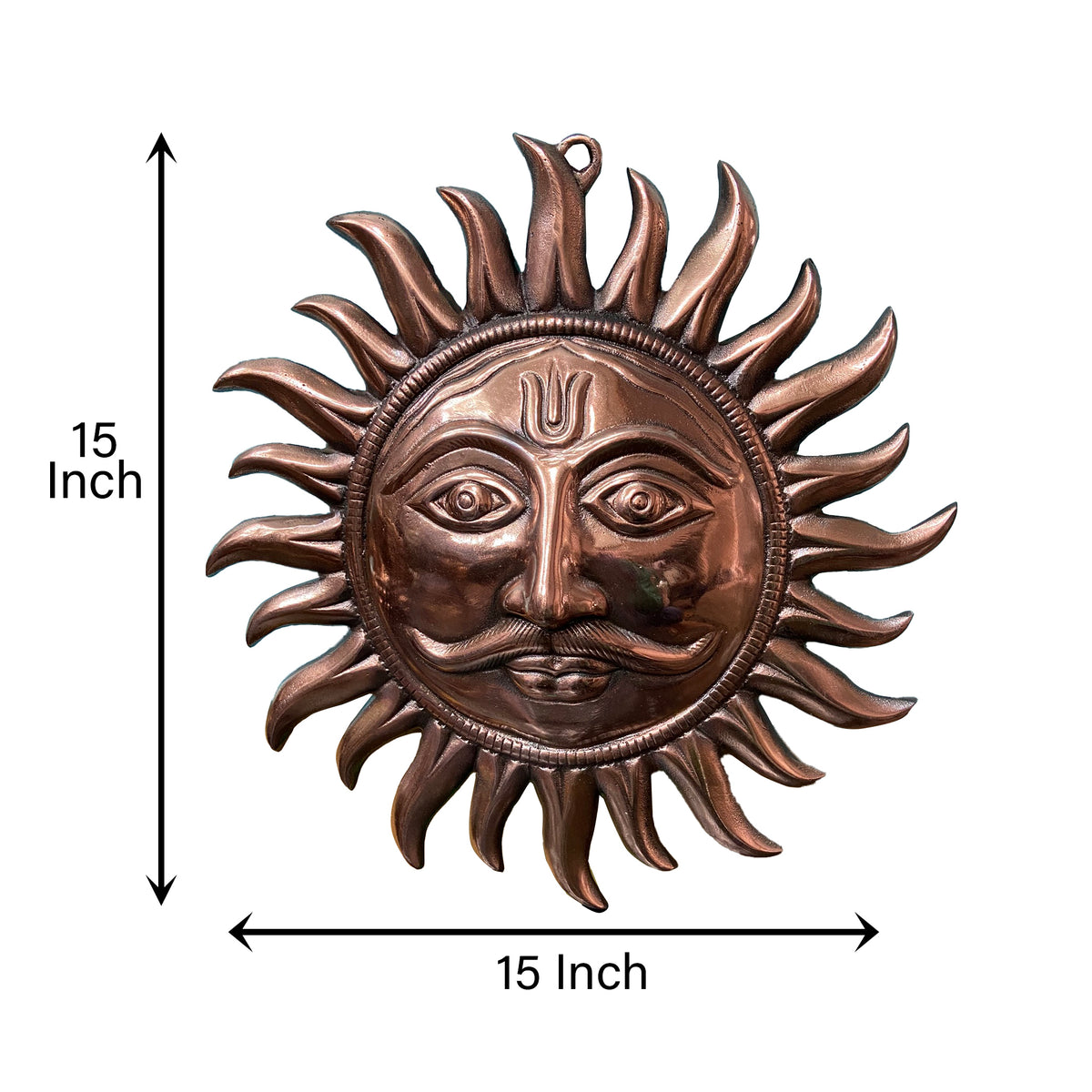 Bronze Vaasthu Surya decorative Wall Hanging - PUSHMYCART