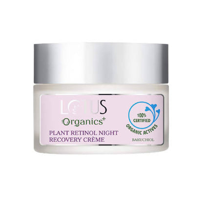 Lotus Organics+ Bakuchiol Plant Retinol Night Recovery Creme