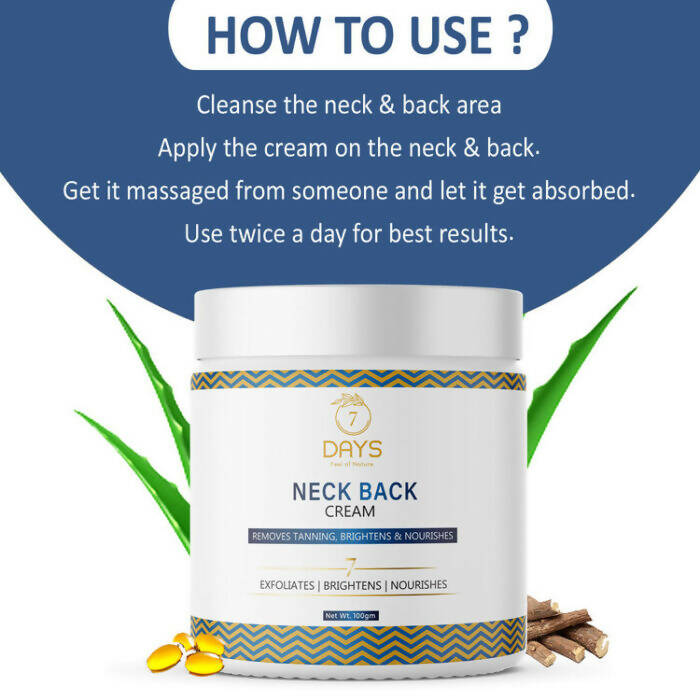 7 Days Neck Back Cream 