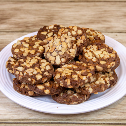 Chocolate Cashew Biscuits
