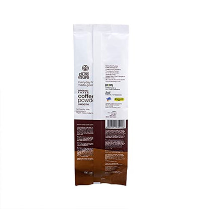 Pure & Sure Organic Filter Coffee Powder - Smooth