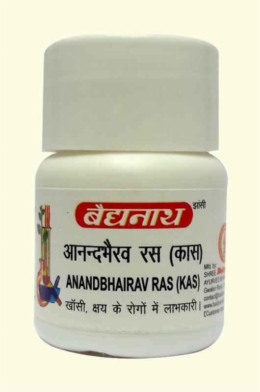 Baidyanath Anand Bhairav Ras(Kas) 80Tablet