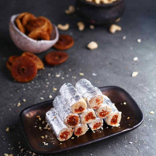 Sampradaya Kaju Anjeer Roll