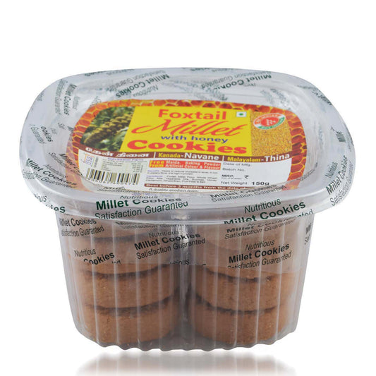 e-Millet Products Foxtail Millet with Honey Cookies