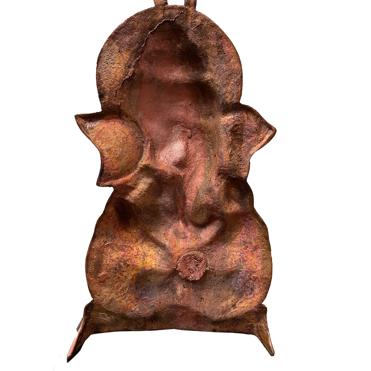 Bronze Ganesha wall decor