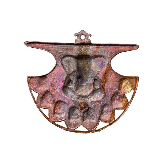 Bronze Ganesh Ji Wall Mounting - PUSHMYCART