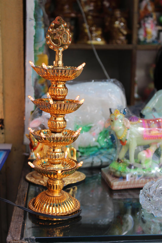 Om 4 Step Lighting Deep Stand - 500gms - PUSHMYCART