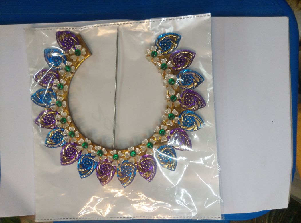 Goddess Kireetam Purple Blue - 500gms - PUSHMYCART