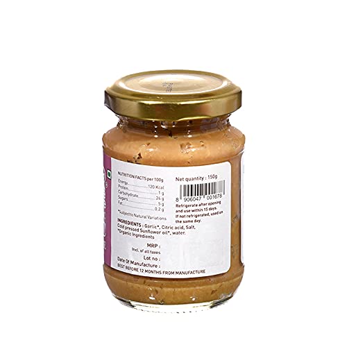 Pure & Sure Organic Garlic Cooking Paste