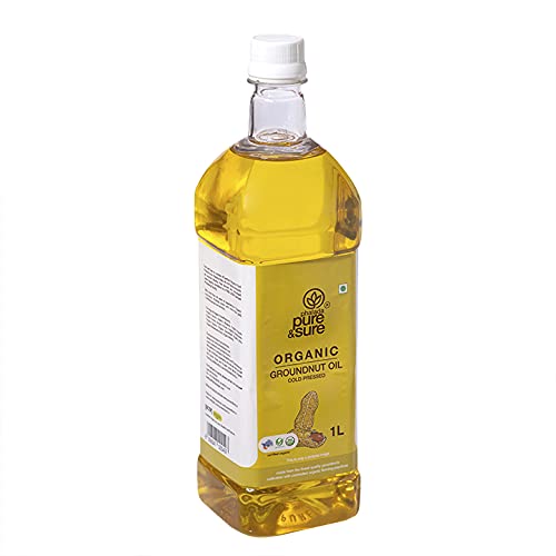 Pure & Sure Organic Cold Pressed Ground Nut Oil
