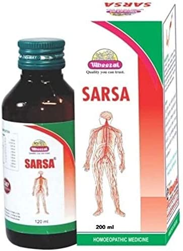 Wheezal Sarsa Syrup 200ml - PUSHMYCART