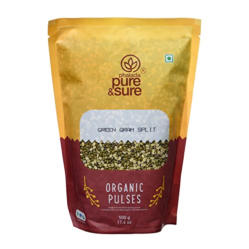 Pure & Sure Green Gram Split Traditional Organic Pulses