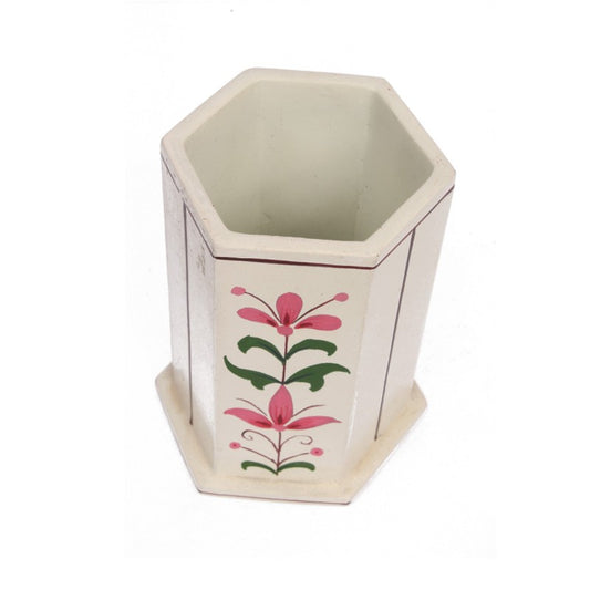 Hexagonal Nirmal Painting Pen Holder - PUSHMYCART