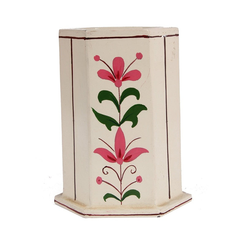 Hexagonal Nirmal Painting Pen Holder