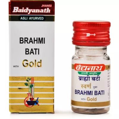 Baidyanath Brahmi Bati with Gold 5 tablets