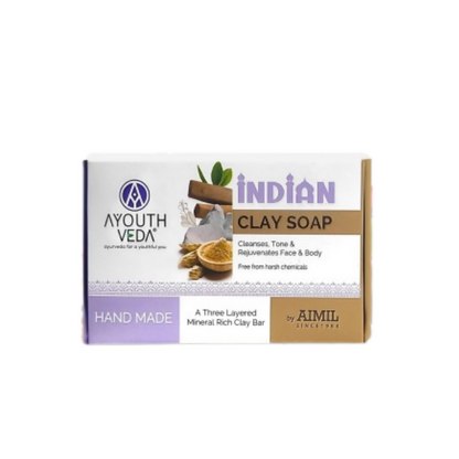Ayouthveda Handmade Indian Clay Soap