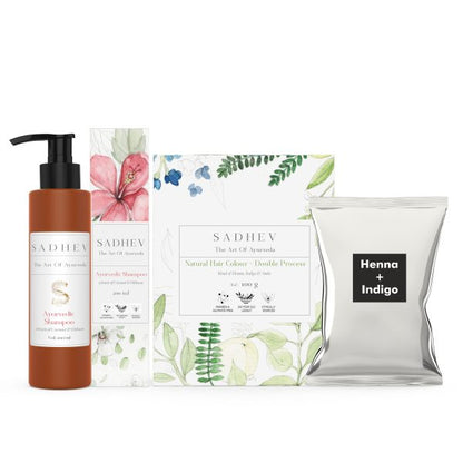 Sadhev The Ayurvedic Hair Colour Duo