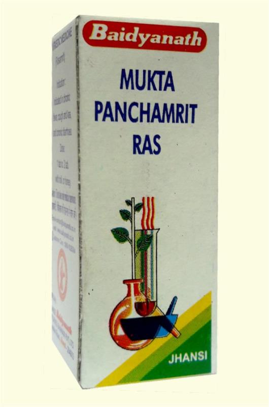 Baidyanath Muktapanchamrit Ras (MoY) 10 Tablet