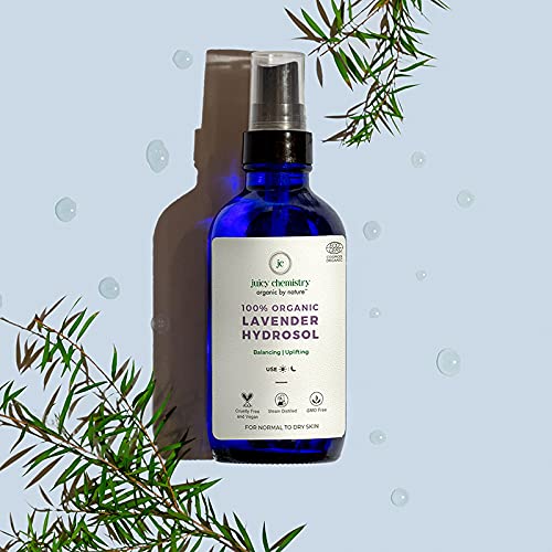 Juicy Chemistry Lavender Water Toner for Dry & Dull Skin 100ml