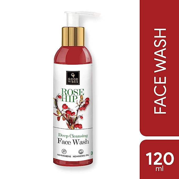 Good Vibes Rosehip Deep Cleansing Face Wash