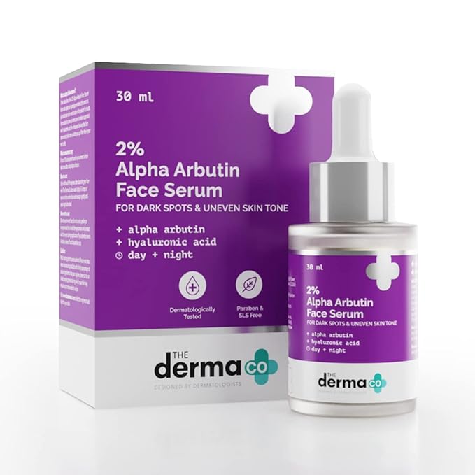 The Derma co 2% Alpha Arbutin Face Serum