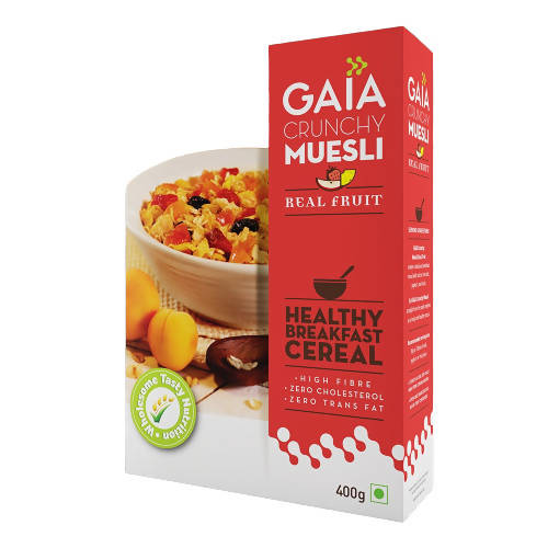 Gaia Crunchy Muesliâ€“Real Fruit