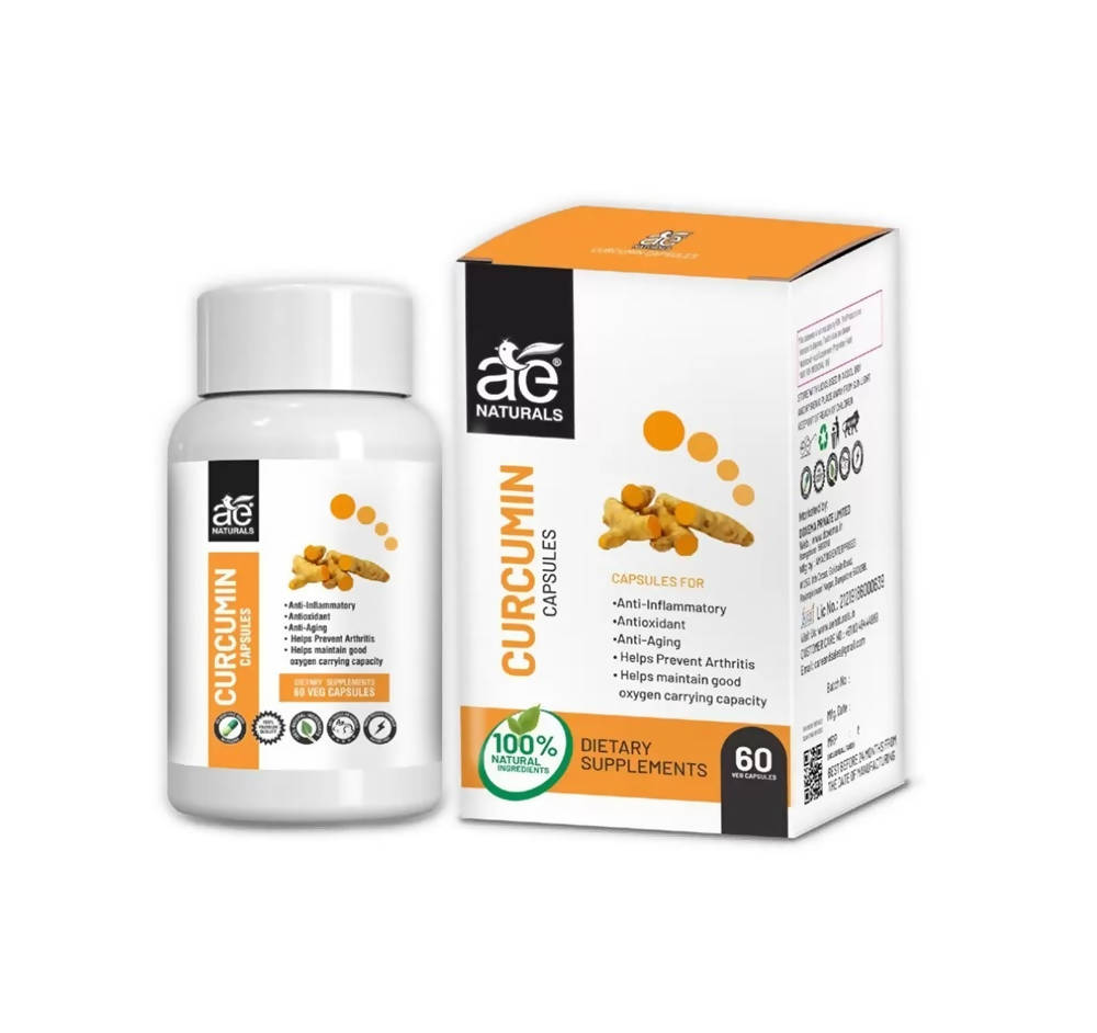 Ae Naturals Curcumin Capsules 60 Caps