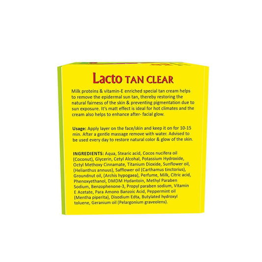 Nature's Essence Lacto Tan Clear Face Cream - PUSHMYCART
