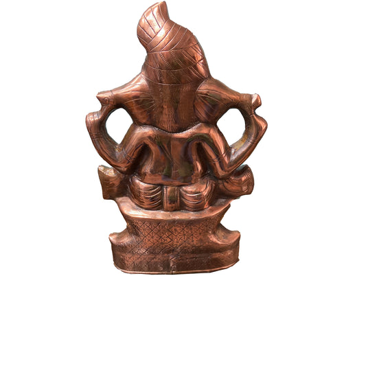 Pagadi Bronze Ganesha Idol - PUSHMYCART