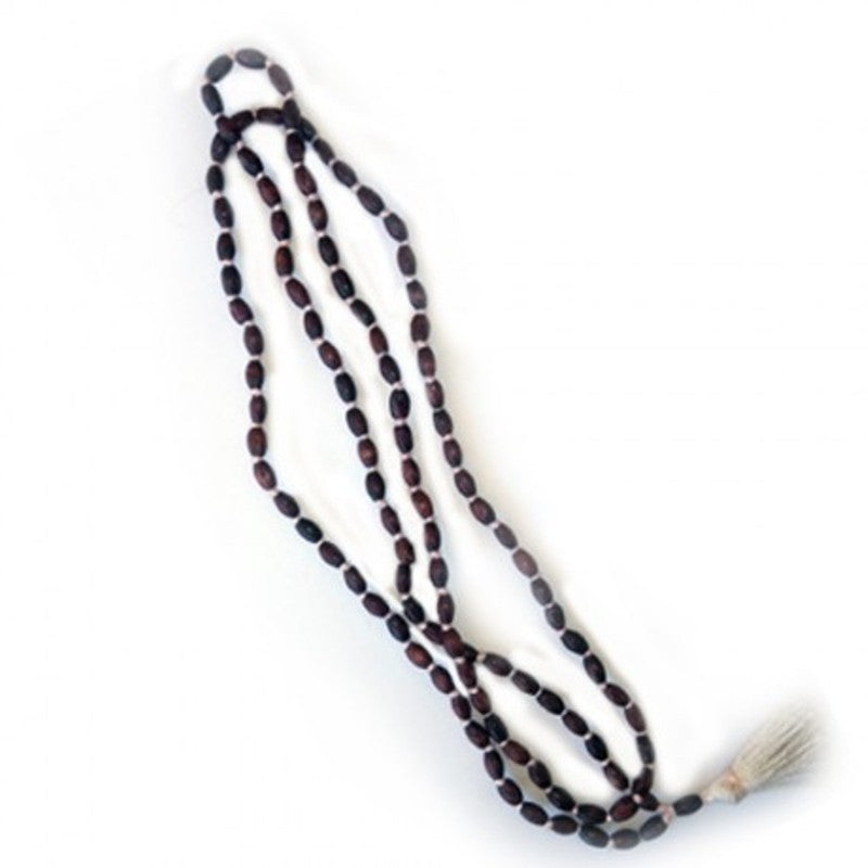 Tulasi Mala Red Color With Brahma Mudi – PUSHMYCART