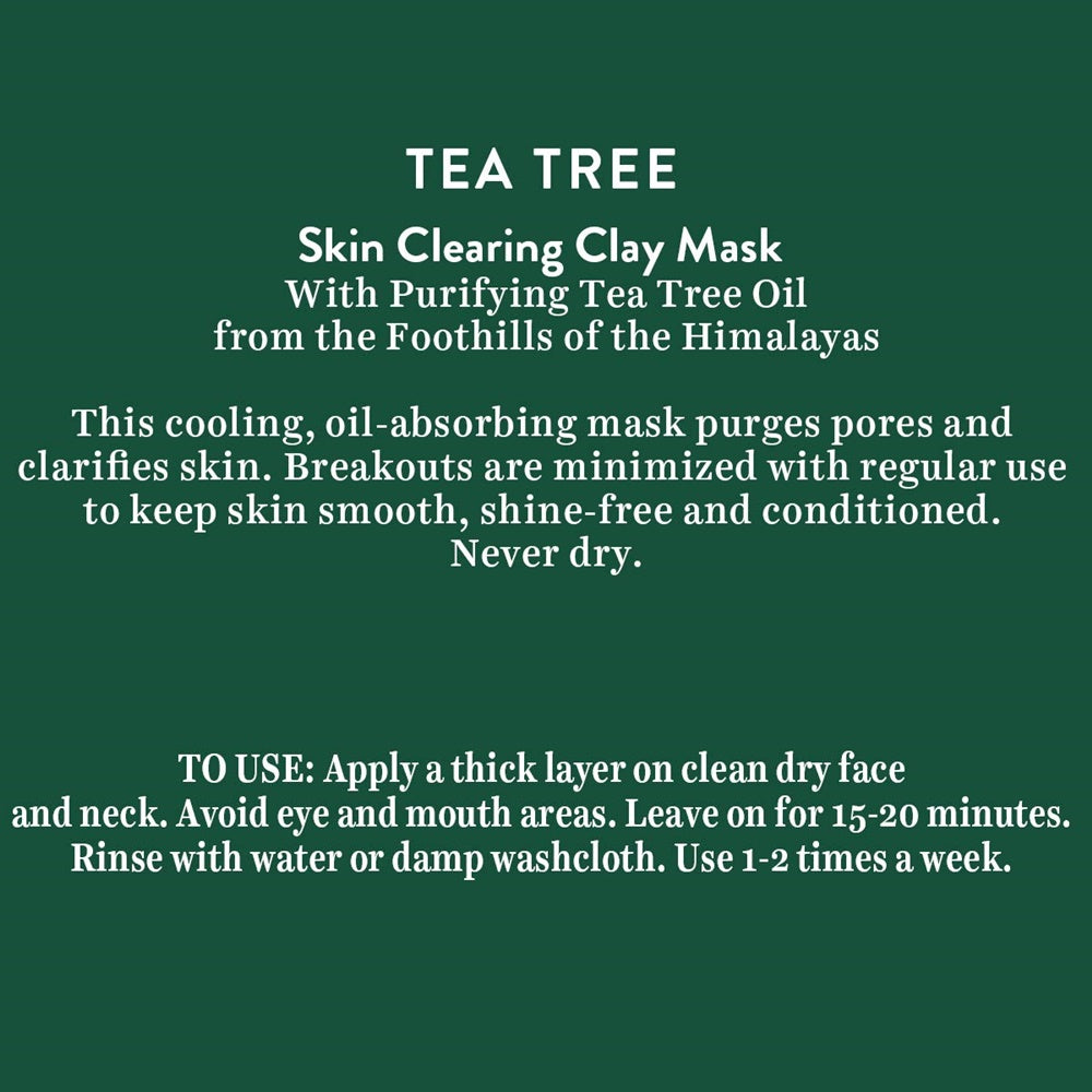 Biotique Advanced Organics Tea Tree Skin Clearing Clay Mask 70g