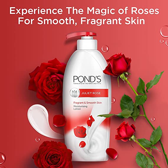 ponds juliet rose body lotion275ml
