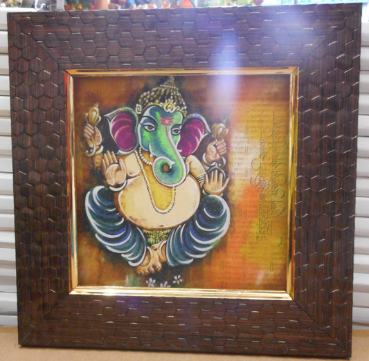 ganesh Wood Frame 