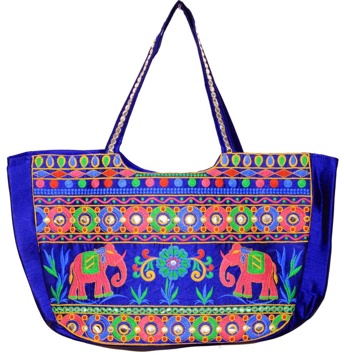 Blue Elephant Design Matka Bag