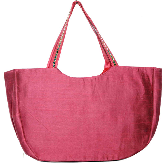 Pink Elephant Designmatka Bag - PUSHMYCART