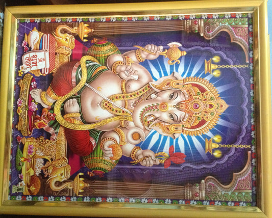 Ganesh Picture Frame - PUSHMYCART