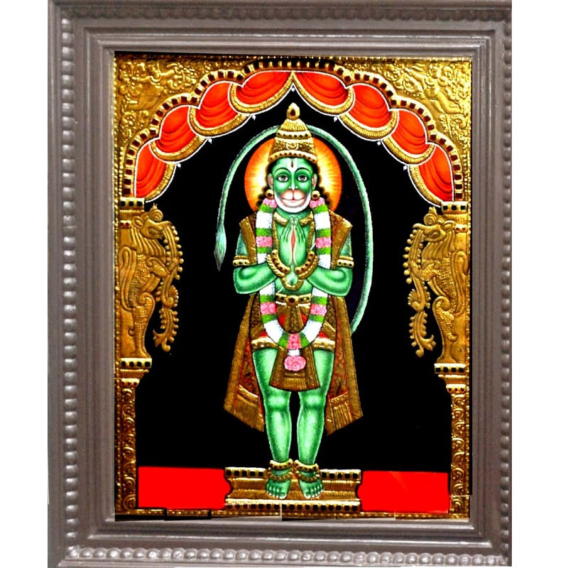 Hanuman Tanjore painting