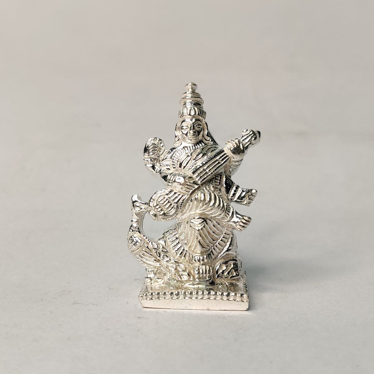 Pure Silver Saraswati Amman Idol 52 grams