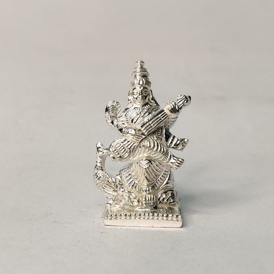 Pure Silver Saraswati Amman Idol 52 grams