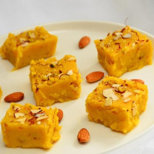 Delhi Sweets Sevbadam Barfi Sweet 500g