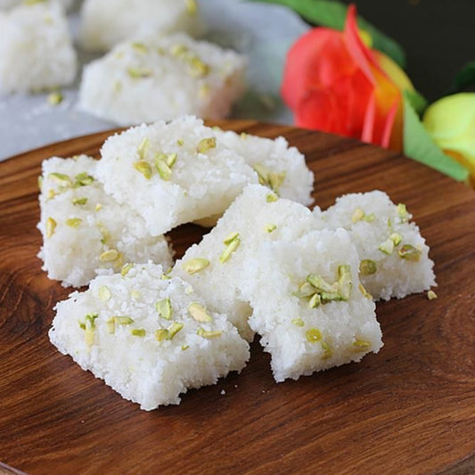 Delhi Sweets Coconut Barfi Sweet 500g