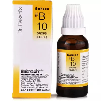 Bakson's B10 Sleep Drop 30ml
